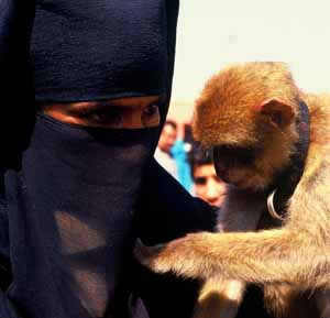 monkey woman